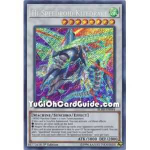 Hi-Speedroid Kitedrake (Secret Rare) – Battles of Legend: Hero's Revenge | Carta YUGIOH en México