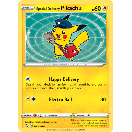 Special Delivery Pikachu