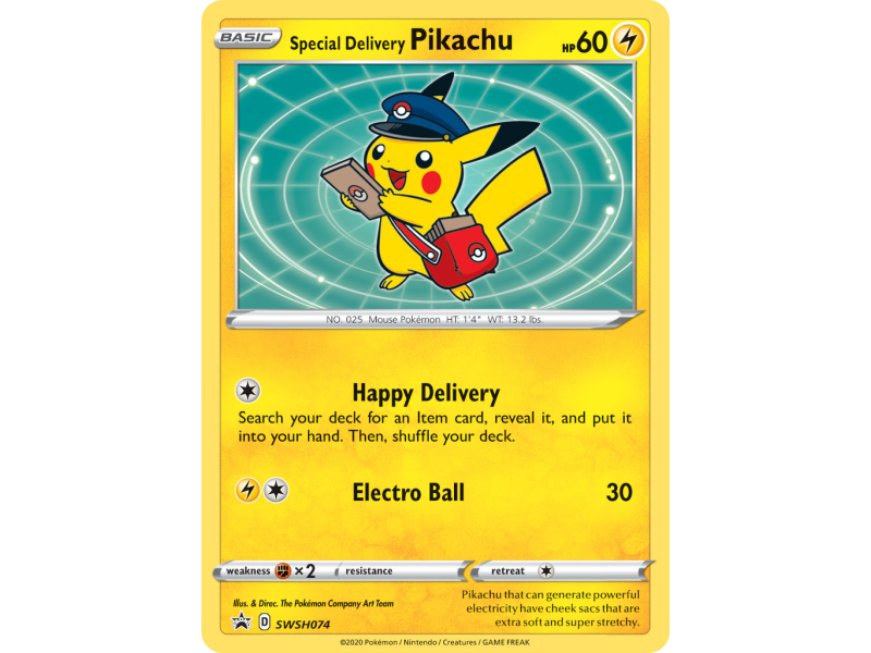 Special Delivery Pikachu
