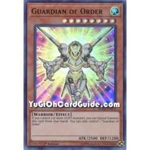 Guardian of Order (Ultra Rare) – Battles of Legend: Hero's Revenge | Carta YUGIOH en México