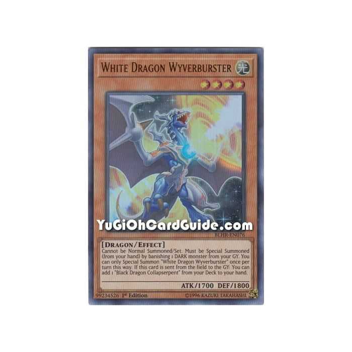 White Dragon Wyverbuster (Ultra Rare) – Battles of Legend: Hero's Revenge | Carta YUGIOH en México