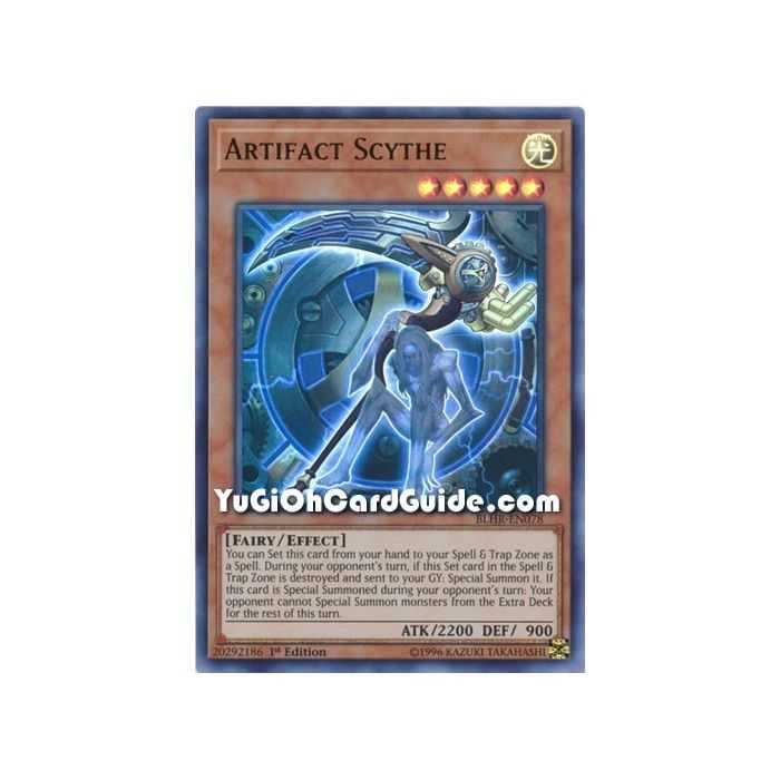 Artifact Scythe (Ultra Rare) – Battles of Legend: Hero's Revenge | Carta YUGIOH en México