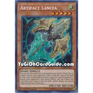 Artifact Lancea (Secret Rare) – Battles of Legend: Hero's Revenge | Carta YUGIOH en México