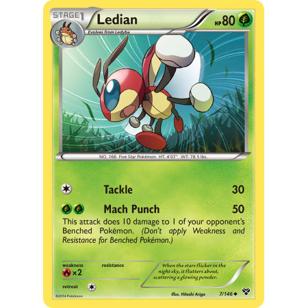 Ledian (Reverse Holo)