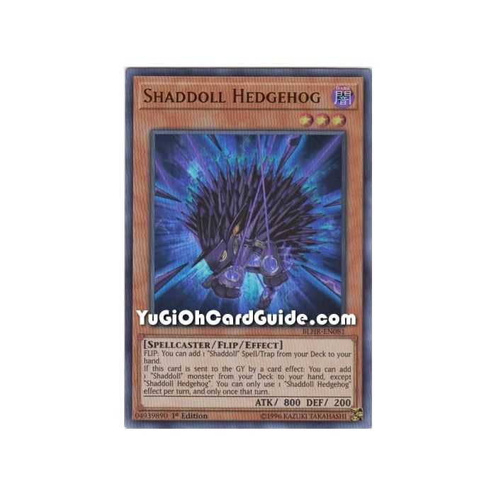 Shaddoll Hedgehog (Ultra Rare) – Battles of Legend: Hero's Revenge | Carta YUGIOH en México