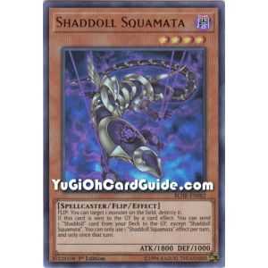 Shaddoll Squamata (Ultra Rare) – Battles of Legend: Hero's Revenge | Carta YUGIOH en México