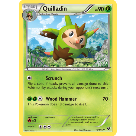 Quilladin (Reverse Holo)
