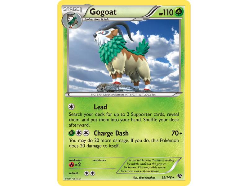 Gogoat (Reverse Holo)