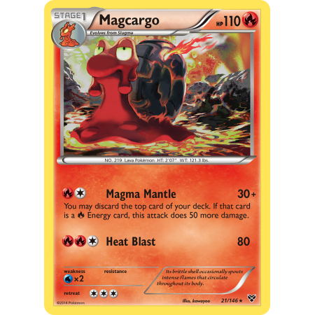 Magcargo (Reverse Holo)
