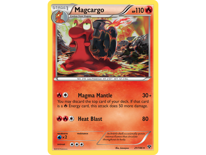 Magcargo (Reverse Holo)