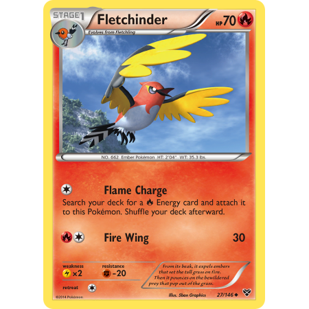 Fletchinder (Reverse Holo)