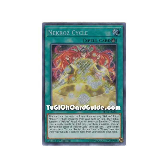 Nekroz Cycle (Secret Rare) – Battles of Legend: Hero's Revenge | Carta YUGIOH en México