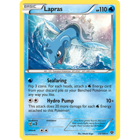 Lapras (Reverse Holo)