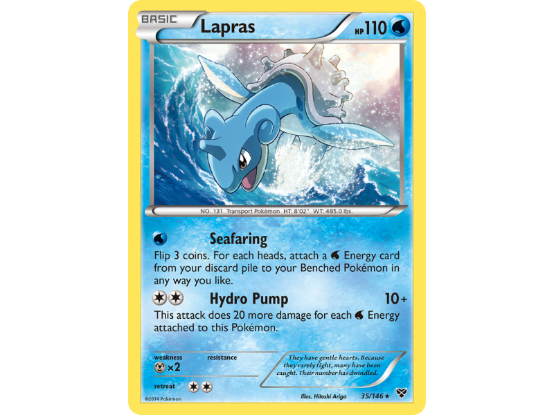 Lapras (Reverse Holo)