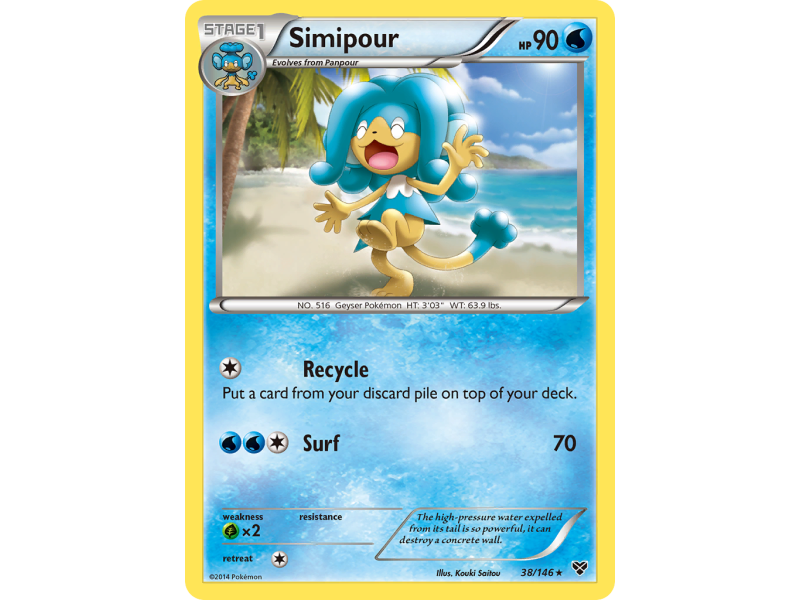 Simipour (Reverse Holo)