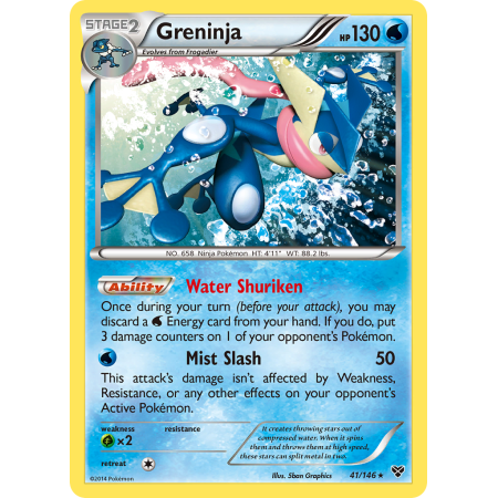 Greninja (Reverse Holo)