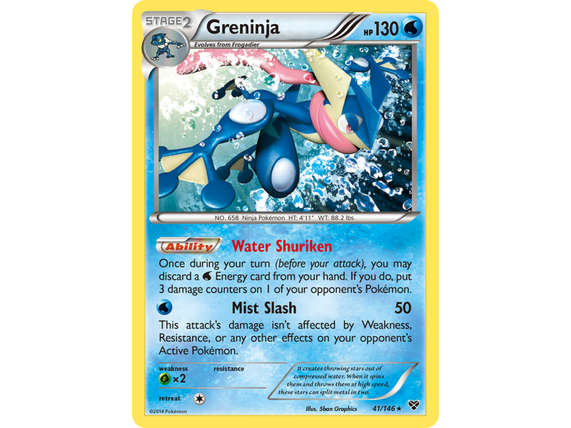 Greninja (Reverse Holo)