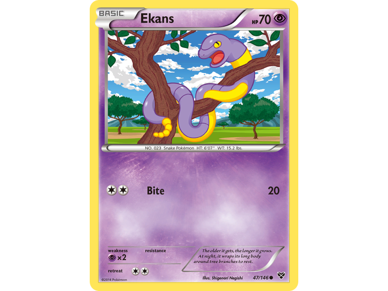 Ekans (Reverse Holo)