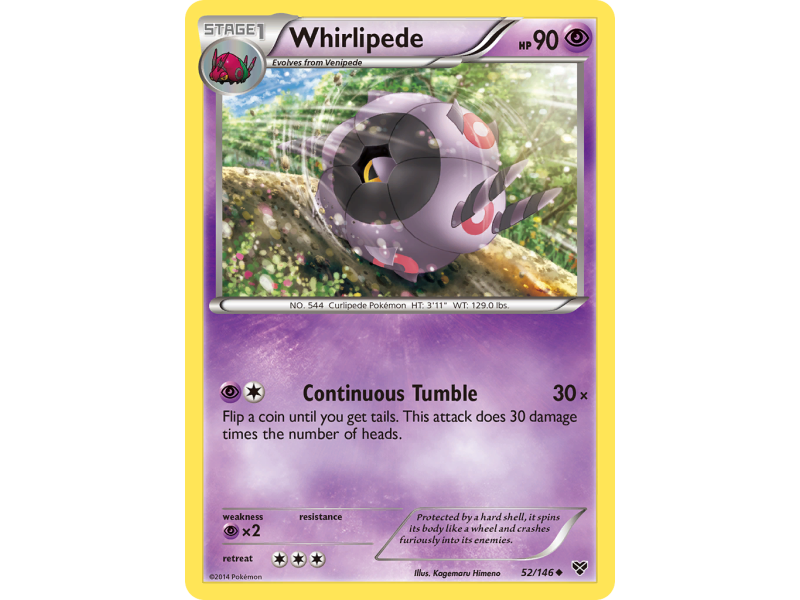 Whirlipede (Reverse Holo)