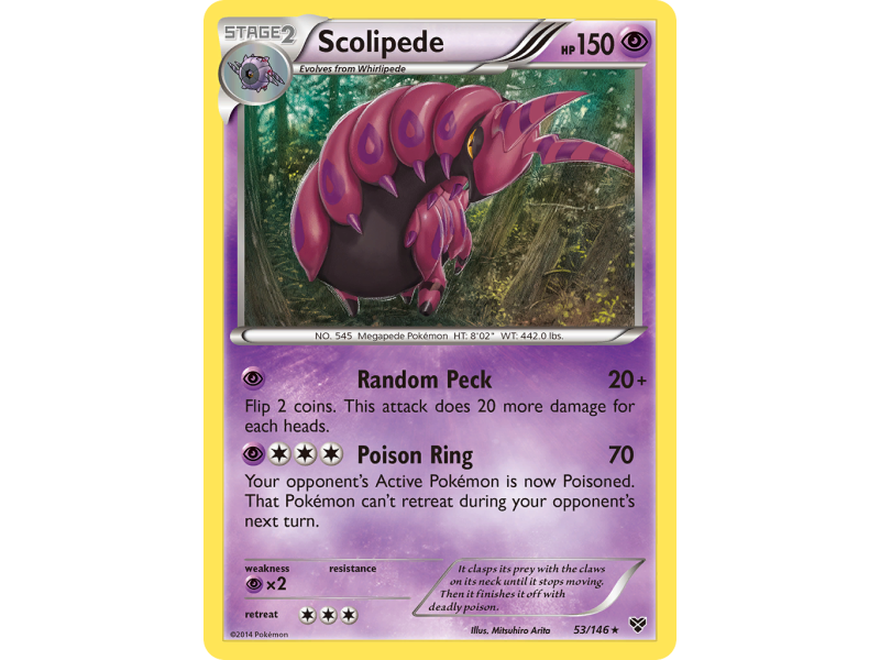 Scolipede (Reverse Holo)