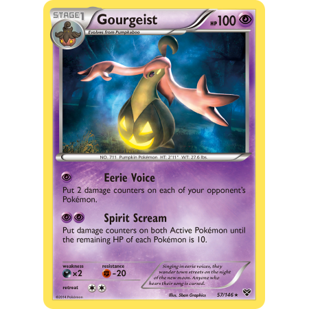 Gourgeist (Reverse Holo)