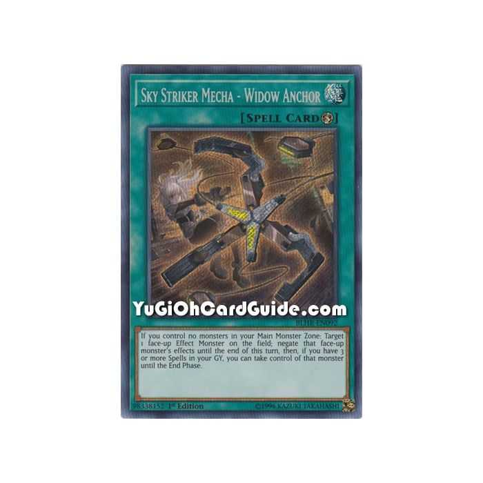 Sky Striker Mecha - Widow Anchor (Secret Rare) – Battles of Legend: Hero's Revenge | Carta YUGIOH en México