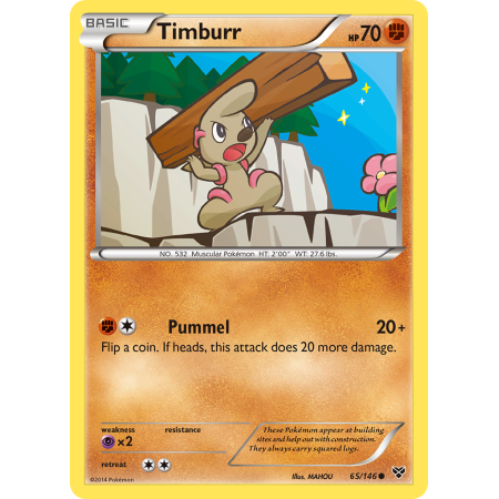 Timburr (Reverse Holo)