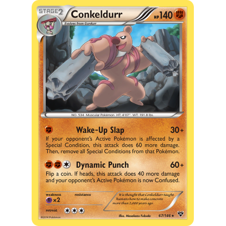 Conkeldurr (Reverse Holo)