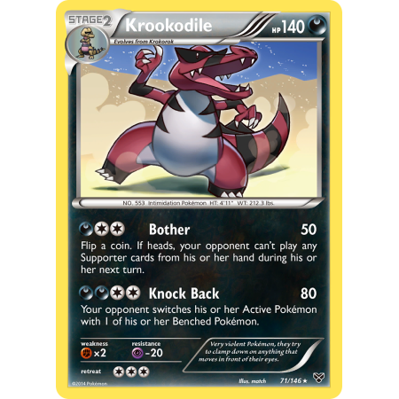 Krookodile (Reverse Holo)