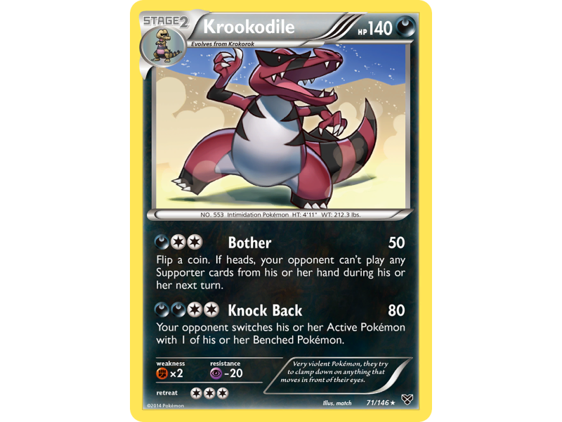 Krookodile (Reverse Holo)