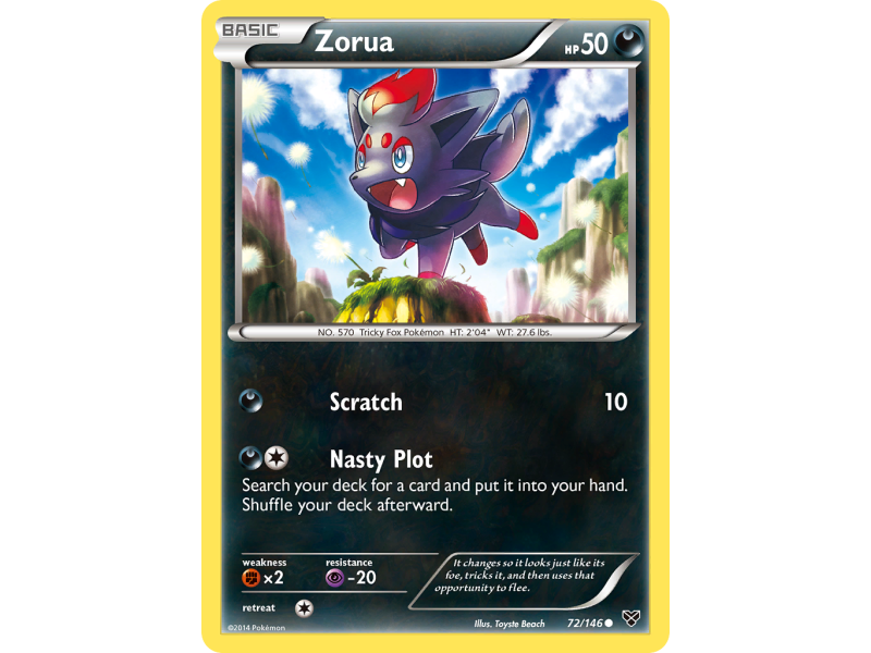 Zorua (Reverse Holo)