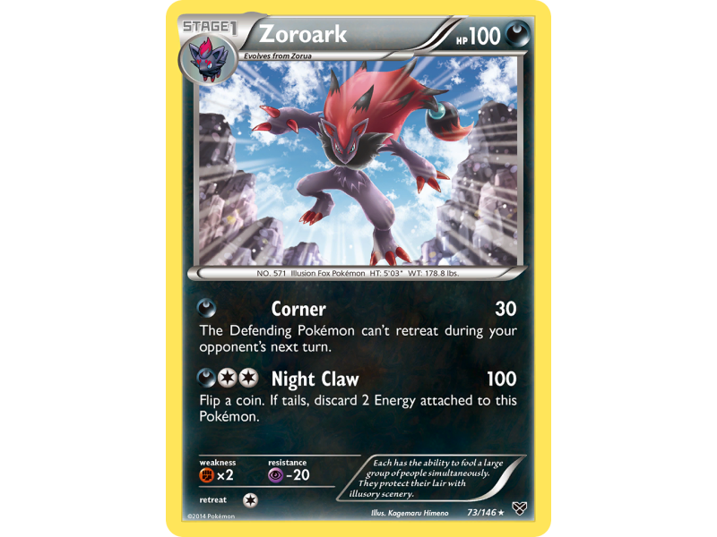 Zoroark (Reverse Holo)