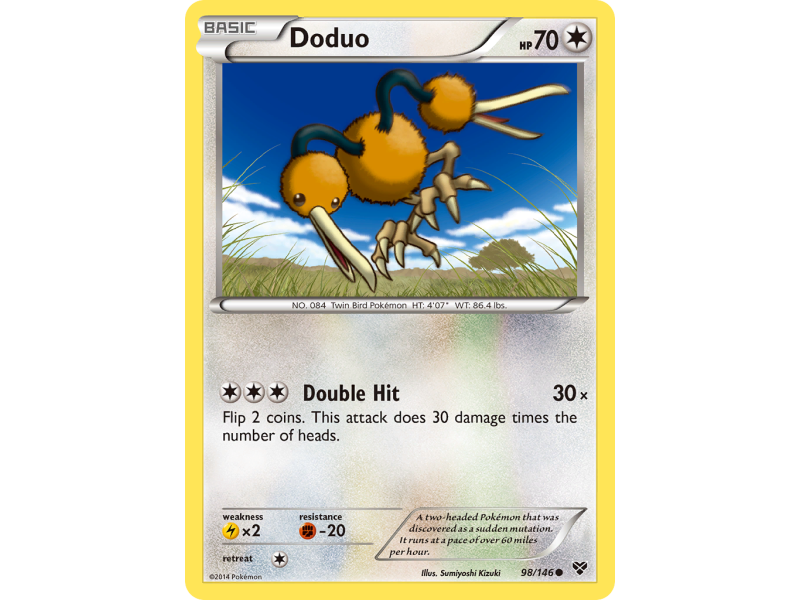 Doduo (Reverse Holo)