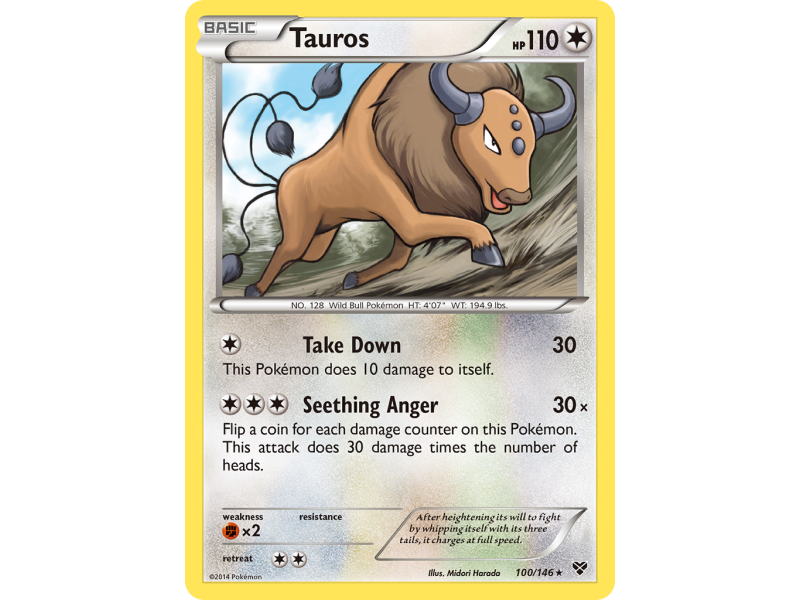 Tauros (Reverse Holo)