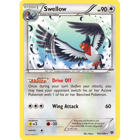 Swellow (Reverse Holo)