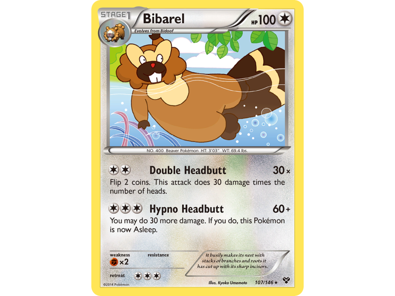 Bibarel (Reverse Holo)