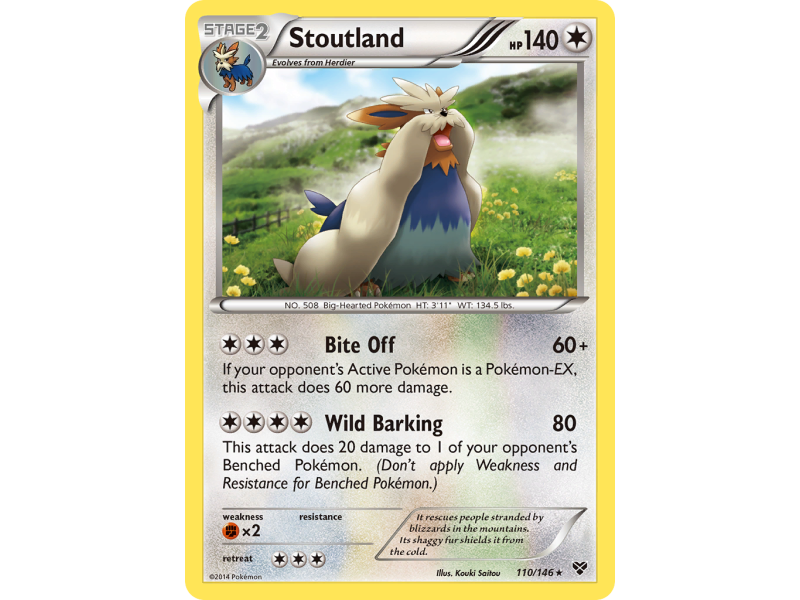 Stoutland (Reverse Holo)