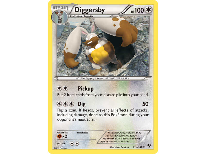 Diggersby (Reverse Holo)