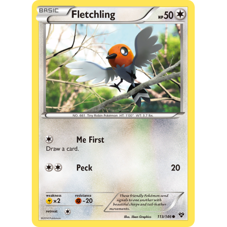 Fletchling (Reverse Holo)