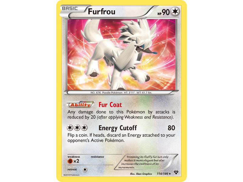Furfrou (Reverse Holo)