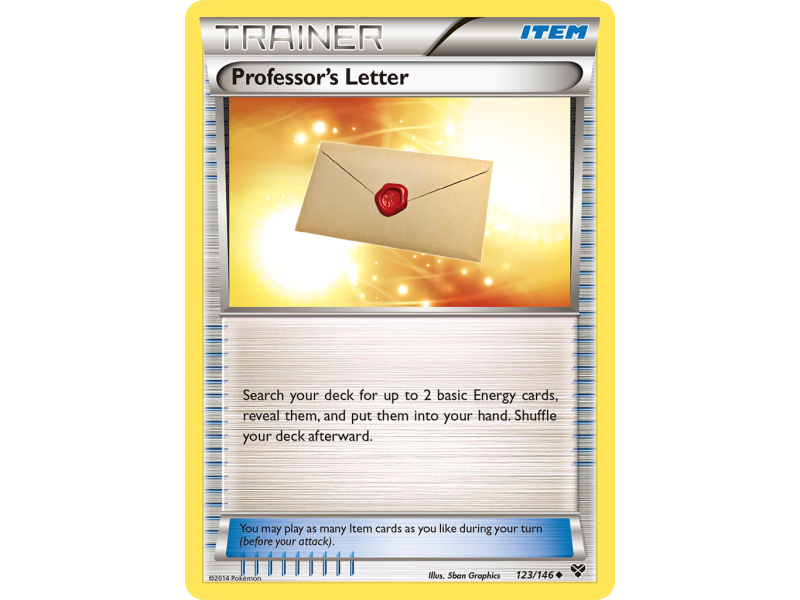 Professor's Letter (Reverse Holo)