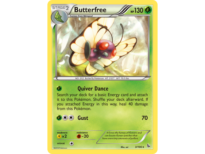Butterfree (Reverse Holo)