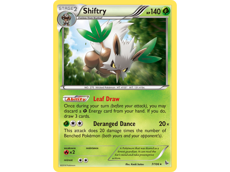 Shiftry (Reverse Holo)