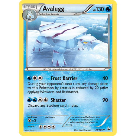 Avalugg (Reverse Holo)