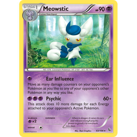 Meowstic (Reverse Holo)