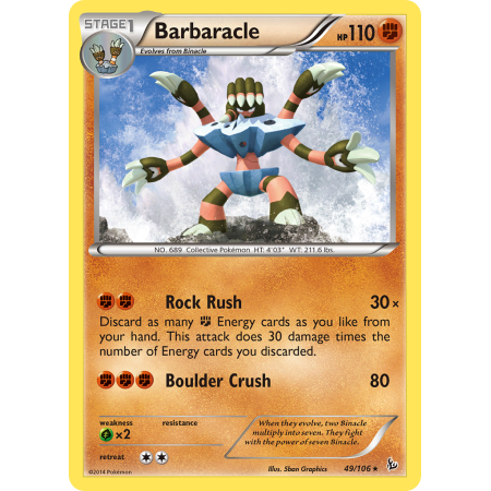 Barbaracle (Reverse Holo)