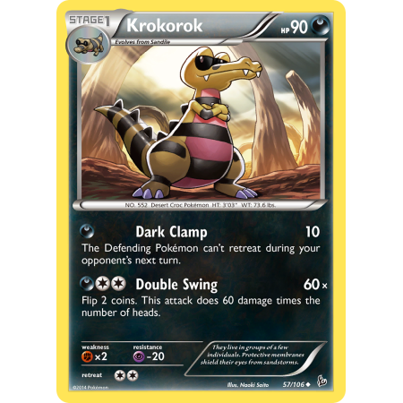 Krokorok (Reverse Holo)