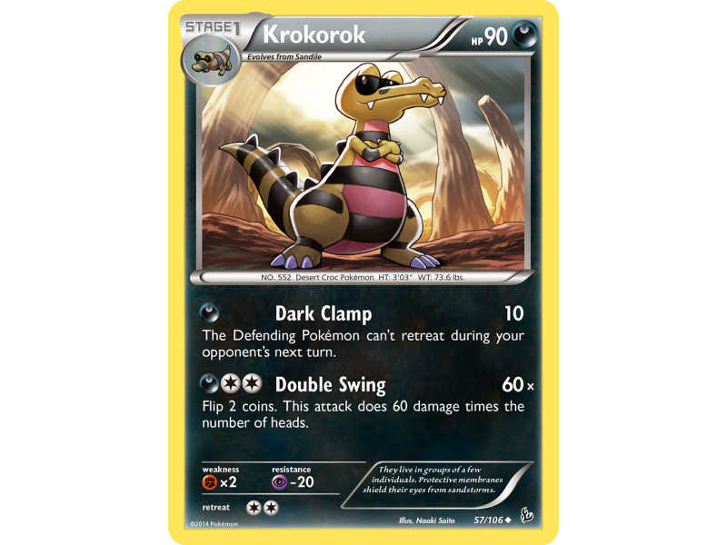 Krokorok (Reverse Holo)