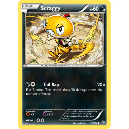 Scraggy (Reverse Holo)