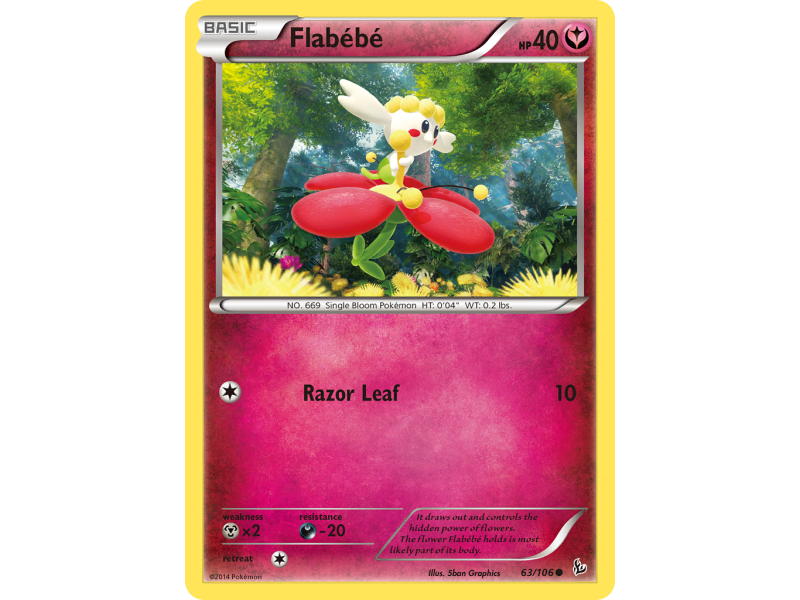 Flabébé (Reverse Holo)